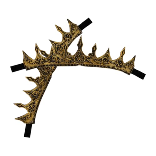Mikikit 2pcs Mittelalterliche Königskrone Für Männer Retro Barock Kopfstück Für Cosplay -bühnenaufführungen Für Geburtstag Royal Kostümzubehör Mikikit 2pcs Mittelalterliche Königskrone Für Männer Retro Barock Kopfstück Für Cosplay -bühnenaufführungen Für Geburtstag Royal Kostümzubehör von Mikikit