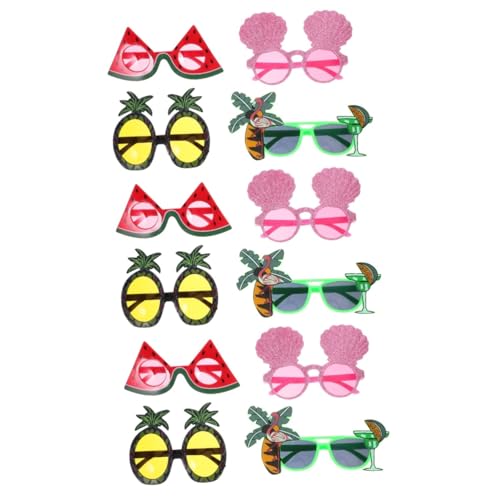 Mikikit 3 Sätze Partybrille Lustig Partyzubehör Zum Thema Strand Luau Tropische Sonnenbrille Strand Sonnenbrille Brille Foto-requisite Kostümgläser Stk 4 Stück * 3 Mikikit 3 Sätze Partybrille Lustig Partyzubehör Zum Thema Strand Luau Tropische Sonnenbrille Strand Sonnenbrille Brille Foto-requisite Kostümgläser Stk 4 Stück * 3 von Mikikit