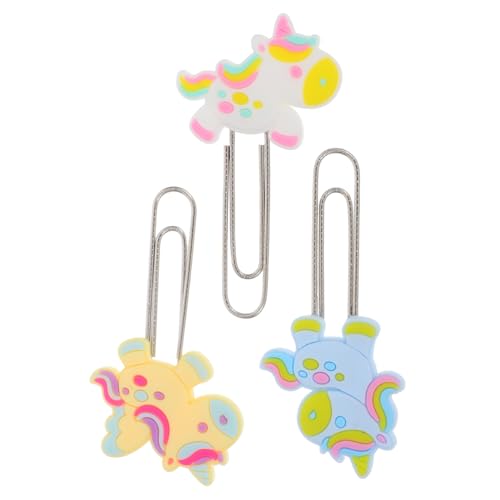 Mikikit 3 Stück Niedliche Cartoon Lesezeichen Büroklammern mit Tiermotiven Kreative Papierclips für Schüler Schule und Büro Bunte Originelle Eckclips als Geschenkidee Mikikit 3 Stück Niedliche Cartoon Lesezeichen Büroklammern mit Tiermotiven Kreative Papierclips für Schüler Schule und Büro Bunte Originelle Eckclips als Geschenkidee von Mikikit