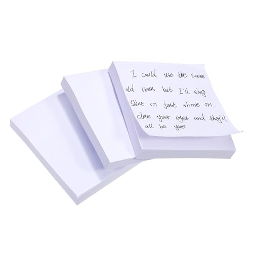Mikikit 3 Stück Selbstklebende Quadratische Notizzettel Glattes Schreibpapier Handliche Vielseitig Verwendbar für Büro Schule und Alltag für Notizen und Erinnerungen Mikikit 3 Stück Selbstklebende Quadratische Notizzettel Glattes Schreibpapier Handliche Vielseitig Verwendbar für Büro Schule und Alltag für Notizen und Erinnerungen von Mikikit