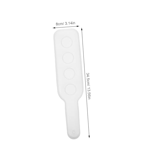 Mikikit 3 Stück Teiliges Silikon Resin Formset für Weinglashalter Bierflugpaddel und Schnapsglas Serviertablett Geeignet für Epoxidharz DIY Kristall Handwerk Party und Wohnungsdeko von Mikikit