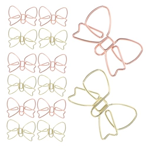 Mikikit 30 Stück Teiliges Kleine Metall Büroklammern in Schleifenform Bunte Farbige Scrapbooking Clips für Büro Schule Stabile Sichere Dokumentenhalter Glänzend Langlebig Mikikit 30 Stück Teiliges Kleine Metall Büroklammern in Schleifenform Bunte Farbige Scrapbooking Clips für Büro Schule Stabile Sichere Dokumentenhalter Glänzend Langlebig von Mikikit