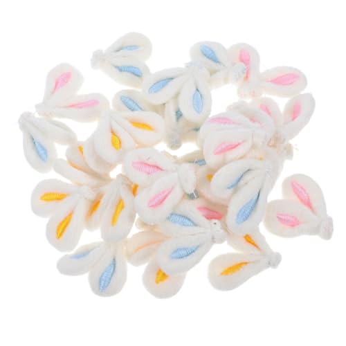 Mikikit 30 Stück Teiliges Mini Plüsch Hasenohren DIY Bastelzubehör für Schmuck Haarspangen Dekorationen Blau Gelb Niedliche Kaninchenohren für Kreative Schmuckherstellung und Mikikit 30 Stück Teiliges Mini Plüsch Hasenohren DIY Bastelzubehör für Schmuck Haarspangen Dekorationen Blau Gelb Niedliche Kaninchenohren für Kreative Schmuckherstellung und von Mikikit