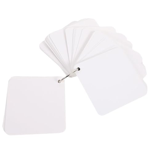Mikikit 300 Blatt Blanko Karteikarten mit Ring Leere Notizkarten aus Papier für DIY Beschreibbare Memo und Lernkarten Vielseitig für Schule Büro und Kreative Projekte Mikikit 300 Blatt Blanko Karteikarten mit Ring Leere Notizkarten aus Papier für DIY Beschreibbare Memo und Lernkarten Vielseitig für Schule Büro und Kreative Projekte von Mikikit