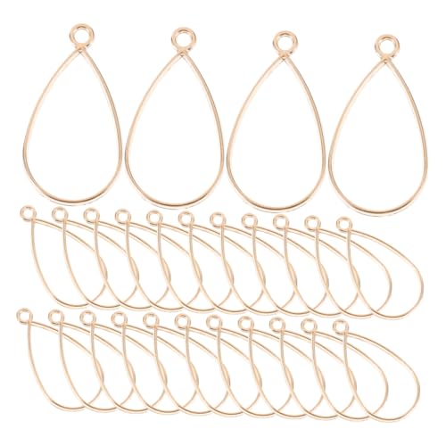 Mikikit 30Stücke DIY Schmuckherstellungsset Kleine Offene Lünetten Anhänger für Harzschmuck Vielseitig Einsetzbare Charms für Armbänder und Mehr Mikikit 30Stücke DIY Schmuckherstellungsset Kleine Offene Lünetten Anhänger für Harzschmuck Vielseitig Einsetzbare Charms für Armbänder und Mehr von Mikikit
