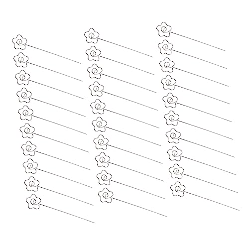 Mikikit 30Stücke Tischkartenhalter aus Dekorative Drahtclips für Tischnummern Memo und Fotoclips für Hochzeiten Partys und Veranstaltungen Silberfarben Mikikit 30Stücke Tischkartenhalter aus Dekorative Drahtclips für Tischnummern Memo und Fotoclips für Hochzeiten Partys und Veranstaltungen Silberfarben von Mikikit