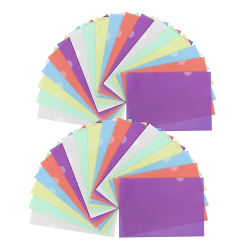 Mikikit 36 Stück Teiliges Dokumentenfolder Transparente Form Kunststoffhüllen Robuste Sammelmappen für Büro und Schule Klare Papier Schutzhüllen Bunte Dokumentenordner für Effiziente Mikikit 36 Stück Teiliges Dokumentenfolder Transparente Form Kunststoffhüllen Robuste Sammelmappen für Büro und Schule Klare Papier Schutzhüllen Bunte Dokumentenordner für Effiziente von Mikikit
