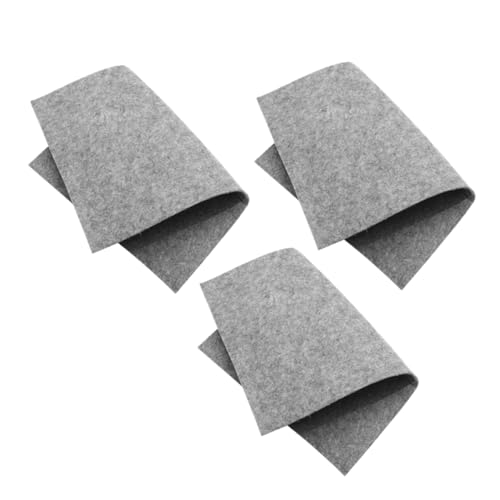 Mikikit 3Stücke Kalligraphie Filzmatte Rechteckige Multifunktionsunterlage für Zuhause und Büro für Reispapier Aquarellpapier und Zeichenpapier von Mikikit