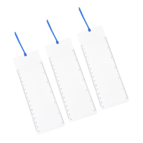 Mikikit 3Stücke Vergrößerungslupe mit Lineal Fresnel für Lesezeichen und Sehhilfe für Senioren und Menschen mit Sehbehinderung Mikikit 3Stücke Vergrößerungslupe mit Lineal Fresnel für Lesezeichen und Sehhilfe für Senioren und Menschen mit Sehbehinderung von Mikikit
