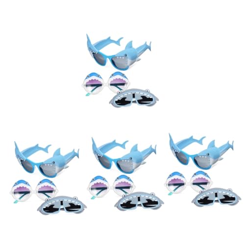Mikikit 4 Sätze Hai-brille Masse Hai-party-zubehör Sonnenbrille Geformte Sonnenbrille Party Sonnenbrille Feiertagspartydekor Hai-sonnenbrille Pvc 3 Paar * 4 Mikikit 4 Sätze Hai-brille Masse Hai-party-zubehör Sonnenbrille Geformte Sonnenbrille Party Sonnenbrille Feiertagspartydekor Hai-sonnenbrille Pvc 3 Paar * 4 von Mikikit