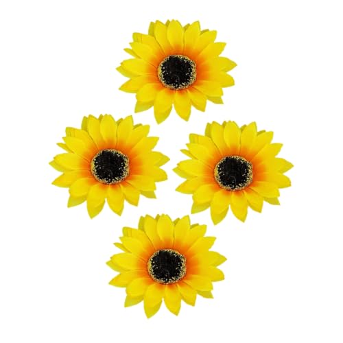 Mikikit 4 Stück Sonnenblumen Haarklammern aus Tropische Blumen Haarspangen für Frauen Vielseitige Haaraccessoires für Hochzeit Strandurlaub und Alltag Bunte Sommer Haarclips Mikikit 4 Stück Sonnenblumen Haarklammern aus Tropische Blumen Haarspangen für Frauen Vielseitige Haaraccessoires für Hochzeit Strandurlaub und Alltag Bunte Sommer Haarclips von Mikikit