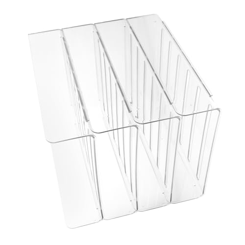 Mikikit 4 Stück Teiliges Stapelbares Schreibtisch Organizer Transparent Robustes Papierablagefach für Büro Flexibel Anpassbar für Dokumente Ordner Zeitschriften und Notizen Leicht Mikikit 4 Stück Teiliges Stapelbares Schreibtisch Organizer Transparent Robustes Papierablagefach für Büro Flexibel Anpassbar für Dokumente Ordner Zeitschriften und Notizen Leicht von Mikikit