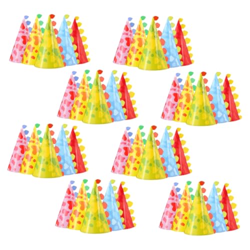Mikikit 40 Stück Teiliges Dinosaurier Partyhüte Bunte Papierspitzen Weiche Kindergeburtstagsmützen Bequem und Kreativ für Lebhafte Kinderfeiern und Fantasievolles Verkleiden Mikikit 40 Stück Teiliges Dinosaurier Partyhüte Bunte Papierspitzen Weiche Kindergeburtstagsmützen Bequem und Kreativ für Lebhafte Kinderfeiern und Fantasievolles Verkleiden von Mikikit