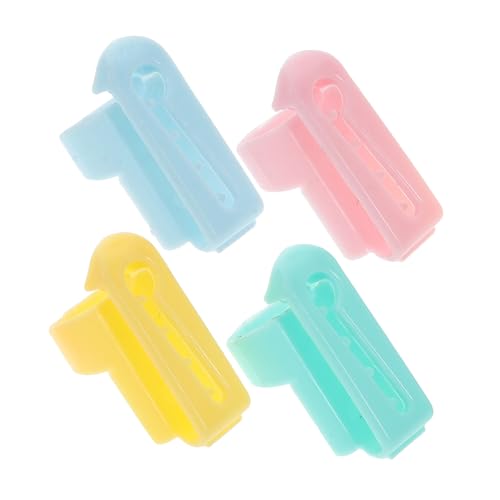 Mikikit 4Stücke Teiliges Garnführungs Fingerhalter Set Ergonomisches Strickwerkzeug für Pullover und Bastelprojekte für Anfänger und Fortgeschrittene Mikikit 4Stücke Teiliges Garnführungs Fingerhalter Set Ergonomisches Strickwerkzeug für Pullover und Bastelprojekte für Anfänger und Fortgeschrittene von Mikikit