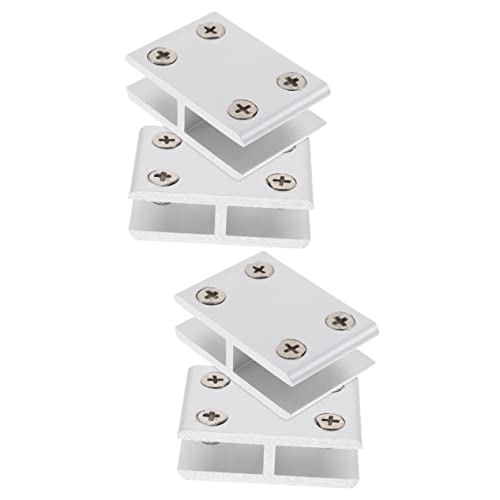 Mikikit 4stücke Glas Klemme Möbel Halterung Clip Für Glas Tische Und Schränke Aus Rutschfester Für Geländer Und Balustraden von Mikikit