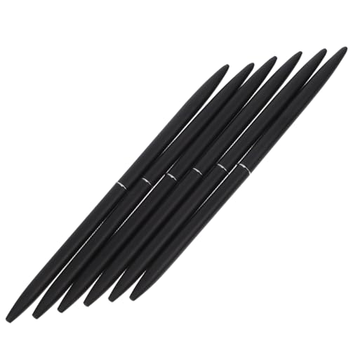 Mikikit 5 Stück Elegante Metall Kugelschreiber Glattes Schreiben Ergonomisch für Büro Gästeanmeldung Unterschriften Hotel Bank Desktop Business Hochzeit Abschlussfeier von Mikikit