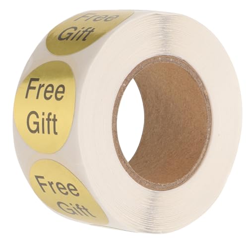 Mikikit 500 Stck Geschenkaufkleber mit Haftkleber Runde Dankeschön Etiketten für Geschäft Selbstklebende Gratisgeschenk Sticker Dekorative Verpackungsaufkleber für Kundenbindung Mikikit 500 Stck Geschenkaufkleber mit Haftkleber Runde Dankeschön Etiketten für Geschäft Selbstklebende Gratisgeschenk Sticker Dekorative Verpackungsaufkleber für Kundenbindung von Mikikit