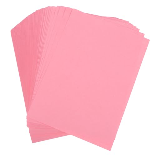 Mikikit 500 Stück Tonpapier in Pastellrosa Hochweißes Dickes Kopier und Druckerpapier Vielseitig Einsetzbar für DIY Schule Büro und Bastelprojekte Handschriftfreundlich Klare Mikikit 500 Stück Tonpapier in Pastellrosa Hochweißes Dickes Kopier und Druckerpapier Vielseitig Einsetzbar für DIY Schule Büro und Bastelprojekte Handschriftfreundlich Klare von Mikikit