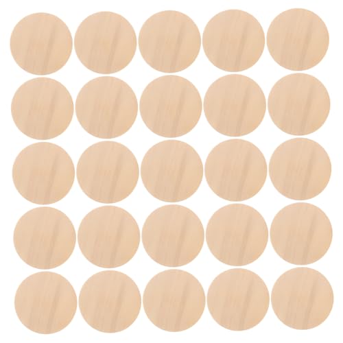Mikikit 50Stücke Runde Holzscheiben Unlackierte Holzkreise Bastelprojekte DIY und Heimwerkerprojekte Glatte Oberfläche Vielseitig Mikikit 50Stücke Runde Holzscheiben Unlackierte Holzkreise Bastelprojekte DIY und Heimwerkerprojekte Glatte Oberfläche Vielseitig von Mikikit
