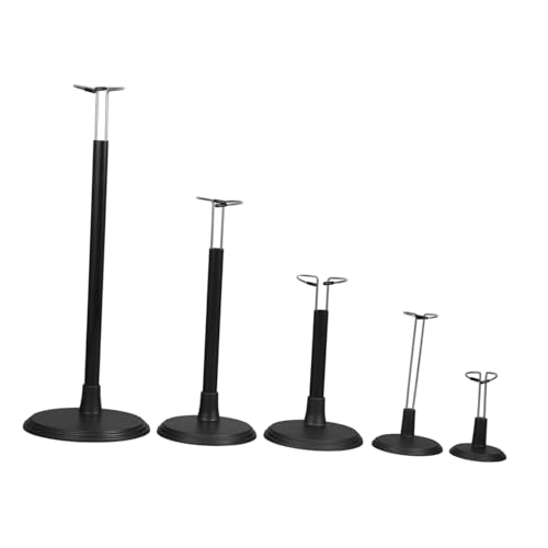 Mikikit 5Stücke Figurenständer Verstellbare Puppenständer für Gehäkelte Puppen Einfach zu Montieren Minimalistisch Sammlungen Mikikit 5Stücke Figurenständer Verstellbare Puppenständer für Gehäkelte Puppen Einfach zu Montieren Minimalistisch Sammlungen von Mikikit