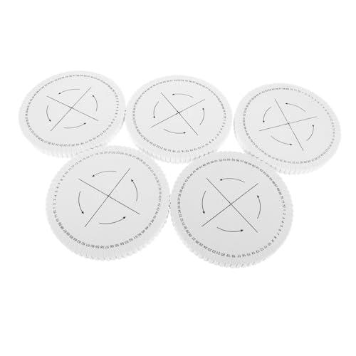 Mikikit 5Stücke Teiliges DIY Armband Runde Perlenschnurscheibe mit Löchern Einfaches Bastelwerkzeug für Armbänder für Zuhause Schule und Atelier Mikikit 5Stücke Teiliges DIY Armband Runde Perlenschnurscheibe mit Löchern Einfaches Bastelwerkzeug für Armbänder für Zuhause Schule und Atelier von Mikikit