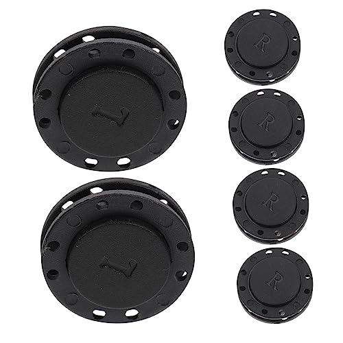 Mikikit 6 Paare Magnetische Druckknöpfe zum Annähen Starke Magnetverschlüsse für Pullover Kleidung Taschen DIY Nähzubehör Langlebige Polierte Magnete Schwarz Mikikit 6 Paare Magnetische Druckknöpfe zum Annähen Starke Magnetverschlüsse für Pullover Kleidung Taschen DIY Nähzubehör Langlebige Polierte Magnete Schwarz von Mikikit