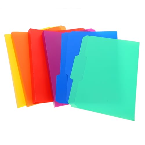 Mikikit 6 Stück Teiliges Bunte PP Ordner Papierordner Dokumentenmappe Langlebig Verschleißfest für Büroorganisation Farbcodiert zur Einfachen Ablage und Sicherem Dokumentenschutz Mikikit 6 Stück Teiliges Bunte PP Ordner Papierordner Dokumentenmappe Langlebig Verschleißfest für Büroorganisation Farbcodiert zur Einfachen Ablage und Sicherem Dokumentenschutz von Mikikit