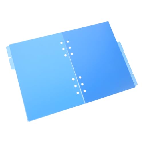 Mikikit 6 Stück Teiliges Notizbuch Trennblätter aus Langlebigem PP Bunte Registerkarten für Ringbuch und Notizblock Stabile Haushaltsbuch Zubehör für Schnelle Dokumentenübersicht und Mikikit 6 Stück Teiliges Notizbuch Trennblätter aus Langlebigem PP Bunte Registerkarten für Ringbuch und Notizblock Stabile Haushaltsbuch Zubehör für Schnelle Dokumentenübersicht und von Mikikit