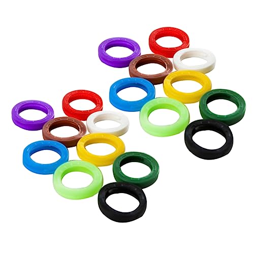 Mikikit 60Stücke Silikon Schlüssel Kappen Elastische Schlüsselabdeckungen für Einfache Identifikation von Schlüsseln Verschiedenen Zufällige Auswahl Mikikit 60Stücke Silikon Schlüssel Kappen Elastische Schlüsselabdeckungen für Einfache Identifikation von Schlüsseln Verschiedenen Zufällige Auswahl von Mikikit