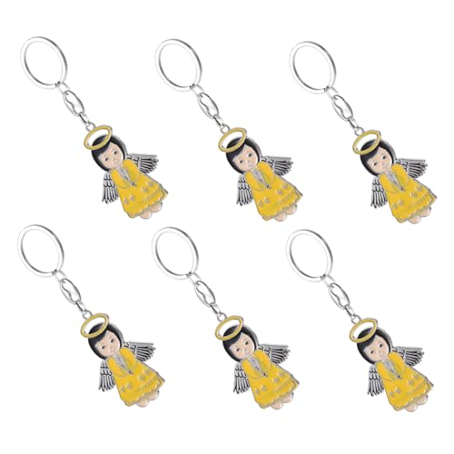 Mikikit 6Stücke Schlüsselanhänger Niedliche Taschendekoration Für Damen Praktische Anhänger Für Taschen Und Koffer Für Taufen Partys Und von Mikikit