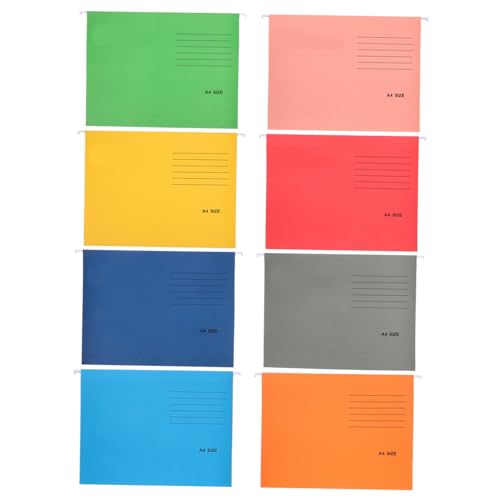Mikikit 8 Stück Teiliges Hängeregister Farbige Stabile Papier und Ordner Verschleißfest Leicht für Büro und Heimorganisation Praktische Hängemappen Langlebig und Platzsparend Mikikit 8 Stück Teiliges Hängeregister Farbige Stabile Papier und Ordner Verschleißfest Leicht für Büro und Heimorganisation Praktische Hängemappen Langlebig und Platzsparend von Mikikit