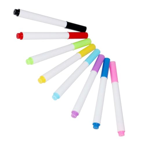 Mikikit 8 Stück Teiliges Whiteboard Marker Wasserlöslich Abwischbar Bunte Filzstifte für Trocken Abwischbare Stifte mit Farbe Leicht Tragbar für Planung Zeichnung Schreiben Mikikit 8 Stück Teiliges Whiteboard Marker Wasserlöslich Abwischbar Bunte Filzstifte für Trocken Abwischbare Stifte mit Farbe Leicht Tragbar für Planung Zeichnung Schreiben von Mikikit