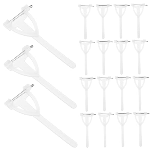 Mikikit 80Stücke Dreieckige Boutonniere Nadeln Kunststoff für DIY Hochzeitsaccessoires Sichere Anstecknadel für Corsagen Leichtes und Langlebiges Design für Braut Mikikit 80Stücke Dreieckige Boutonniere Nadeln Kunststoff für DIY Hochzeitsaccessoires Sichere Anstecknadel für Corsagen Leichtes und Langlebiges Design für Braut von Mikikit
