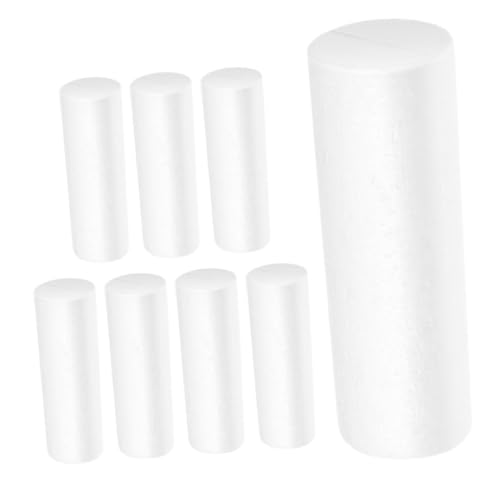 Mikikit 8Stücke Schaumstoffzylinder Wiederverwendbare Styroporrechtecke für DIY Bastelprojekte Weihnachtsdekoration und Heimwerkerarbeiten Vielseitig Einsetzbar Mikikit 8Stücke Schaumstoffzylinder Wiederverwendbare Styroporrechtecke für DIY Bastelprojekte Weihnachtsdekoration und Heimwerkerarbeiten Vielseitig Einsetzbar von Mikikit