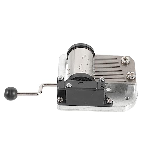 Mikikit Box Box Spieluhr Bewegung Handkurbel Spieluhren Aufziehen Musikalischer Mechanismus Diy-musikbewegung Silber Legierung Mikikit Box Box Spieluhr Bewegung Handkurbel Spieluhren Aufziehen Musikalischer Mechanismus Diy-musikbewegung Silber Legierung von Mikikit