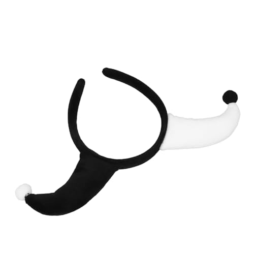 Mikikit Clown Kostüm Stirnband Lustiges Haarband für Cosplay Einzigartiger Kopfschmuck Partys und Festlichkeiten von Mikikit