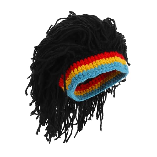 Mikikit Cosplay Perücke aus Wollgarn für Herren und Damen Kurzhaarschnitt für Halloween Theateraufführungen und Kostümpartys Strapazierfähiges Design Mikikit Cosplay Perücke aus Wollgarn für Herren und Damen Kurzhaarschnitt für Halloween Theateraufführungen und Kostümpartys Strapazierfähiges Design von Mikikit