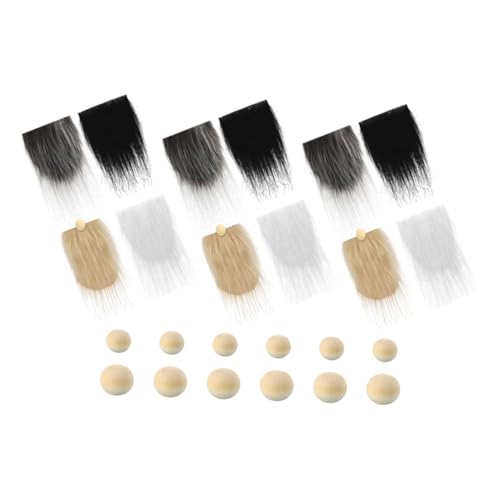 Mikikit DIY Wichtelbart Teilig Vorgeschnittene Flauschige Gnome aus Polyester mit Holzperlen Hautfreundlich Robust Weihnachtsdeko für Santa Claus Geburtstag Hochzeit Mikikit DIY Wichtelbart Teilig Vorgeschnittene Flauschige Gnome aus Polyester mit Holzperlen Hautfreundlich Robust Weihnachtsdeko für Santa Claus Geburtstag Hochzeit von Mikikit