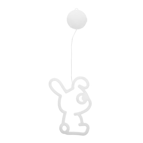Mikikit Farbige Beleuchtung Kaninchen-Nachtlicht für Mädchen Osterdekorationen für Zuhause Fensterbeleuchtung zu Ostern Tierische Lampe Nachtlichthase Mädchen Schlafzimmer LED Weiß Mikikit Farbige Beleuchtung Kaninchen-Nachtlicht für Mädchen Osterdekorationen für Zuhause Fensterbeleuchtung zu Ostern Tierische Lampe Nachtlichthase Mädchen Schlafzimmer LED Weiß von Mikikit