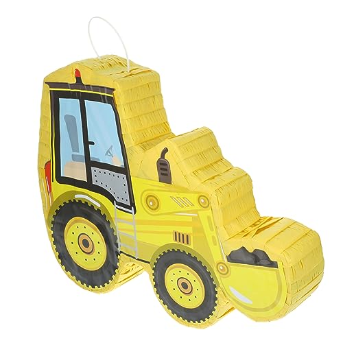 Mikikit Gelbe Pinata aus Papier Bunte Baustellen Deko Fiesta Partyspiel mit Süßigkeitenfüllung Einzigartiger Bagger Form für Kindergeburtstag und Mexikanische Feier Mikikit Gelbe Pinata aus Papier Bunte Baustellen Deko Fiesta Partyspiel mit Süßigkeitenfüllung Einzigartiger Bagger Form für Kindergeburtstag und Mexikanische Feier von Mikikit