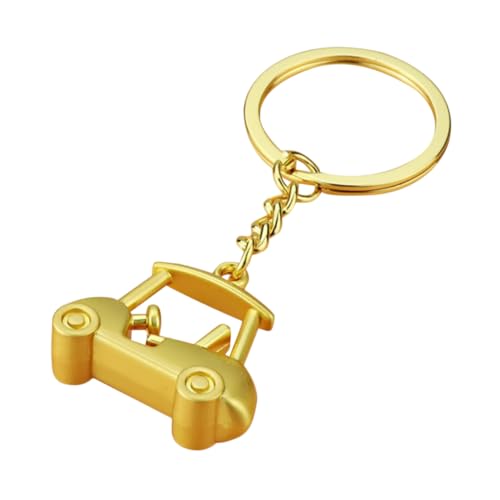 Mikikit Golfwagenschlüssel Golf Schlüsselanhänger Golfwagen Anhänger Schlüssel Organizer Halter Schlüsselhalter Anhänger Schlüsselring Organizer Unisex Schlüssel Organizer Unisex von Mikikit