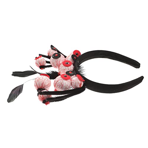 Mikikit Halloween Eyeball Haarreifen Party Haarschmuck Leichtes Kreatives Stirnband Universalgröße für Kostüm Cosplay und Dress Up Mikikit Halloween Eyeball Haarreifen Party Haarschmuck Leichtes Kreatives Stirnband Universalgröße für Kostüm Cosplay und Dress Up von Mikikit