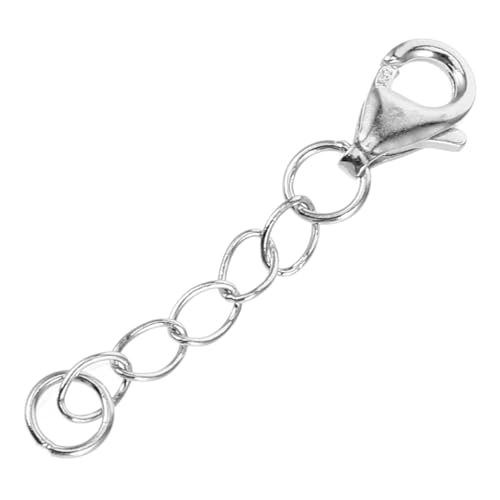 Mikikit Halskettenverlängerung und Armbandverlängerung DIY Verstellbare Kette Stilvolle Erweiterung für Schmuckherstellung Einfach zu Befestigen und Vielseitig Mikikit Halskettenverlängerung und Armbandverlängerung DIY Verstellbare Kette Stilvolle Erweiterung für Schmuckherstellung Einfach zu Befestigen und Vielseitig von Mikikit