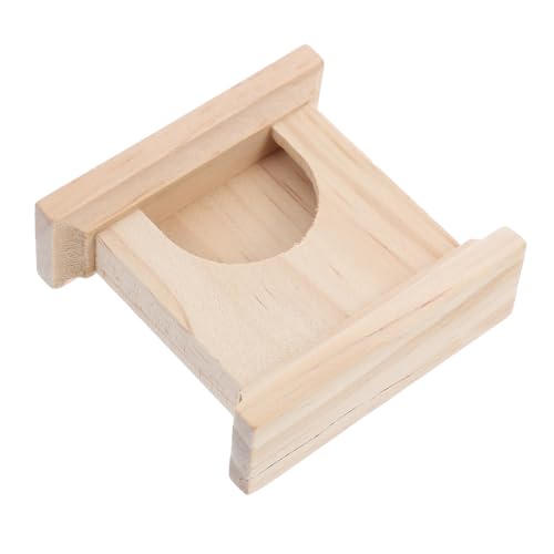 Mikikit Kamin Holz für Puppenhaus Detailliertes Zubehör Multifunktional für Robustes Design für Langanhaltende Freude von Mikikit