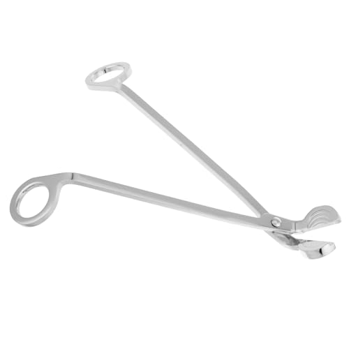 Mikikit Kerzenschere Docht-zentrierwerkzeug Flammenlöscher Zubehör Für Duftkerzen Dochtschnüffler Candle Docht Snuffer Candle Snuffer Tool Silver Rostfreier Stahl Mikikit Kerzenschere Docht-zentrierwerkzeug Flammenlöscher Zubehör Für Duftkerzen Dochtschnüffler Candle Docht Snuffer Candle Snuffer Tool Silver Rostfreier Stahl von Mikikit