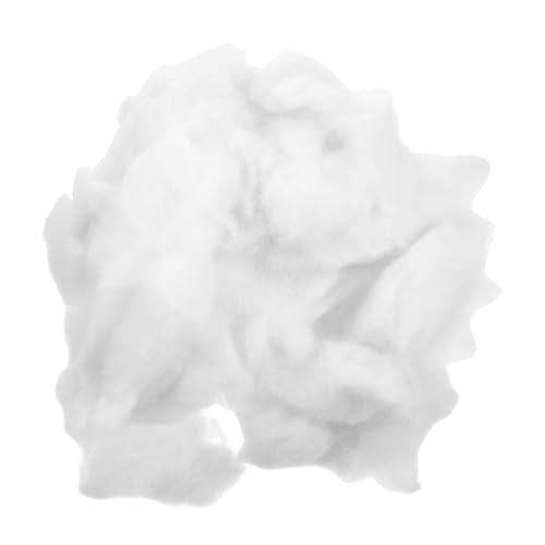 Mikikit Kissenfüllung Baumwolle Füllwatte für Kuscheltiere und DIY Projekte Hautfreundlich Formbeständig und Langlebig für Kissen und Bastelarbeiten Mikikit Kissenfüllung Baumwolle Füllwatte für Kuscheltiere und DIY Projekte Hautfreundlich Formbeständig und Langlebig für Kissen und Bastelarbeiten von Mikikit