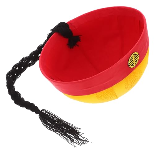 Mikikit Kostümhut Porzellankostüm traditionelle chinesische Kostüme chinesische hüte chinesischer Kostümkaiserhut Kreative Kopfbedeckung im chinesischen Stil Brokatstoff Mikikit Kostümhut Porzellankostüm traditionelle chinesische Kostüme chinesische hüte chinesischer Kostümkaiserhut Kreative Kopfbedeckung im chinesischen Stil Brokatstoff von Mikikit