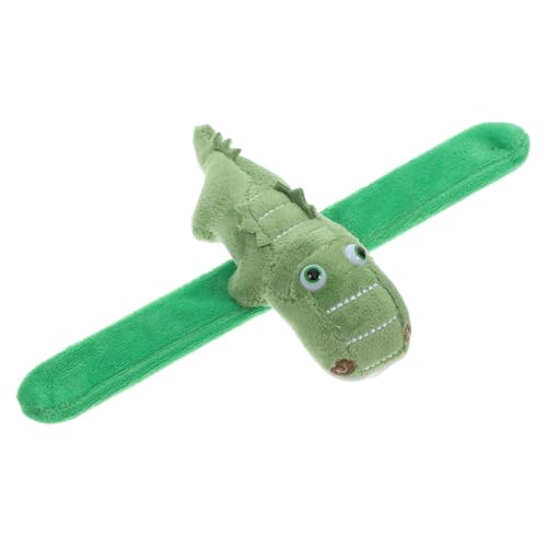 Mikikit Krokodil-plüsch-schlagarmband Für Kinder, Niedliches Tier-armband, Gefülltes Tier-schlagarmband, Niedliches Cartoon-tier-armband, Partyzubehör Mikikit Krokodil-plüsch-schlagarmband Für Kinder, Niedliches Tier-armband, Gefülltes Tier-schlagarmband, Niedliches Cartoon-tier-armband, Partyzubehör von Mikikit
