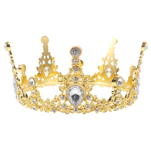 Mikikit Krone Cake Topper Geburtstagskuchen Dekoration Kleine Goldene Tortenaufsatz für Hochzeit Backdessert Verzierung Vielseitiger Kuchen Schmuck Partyzubehör Mikikit Krone Cake Topper Geburtstagskuchen Dekoration Kleine Goldene Tortenaufsatz für Hochzeit Backdessert Verzierung Vielseitiger Kuchen Schmuck Partyzubehör von Mikikit
