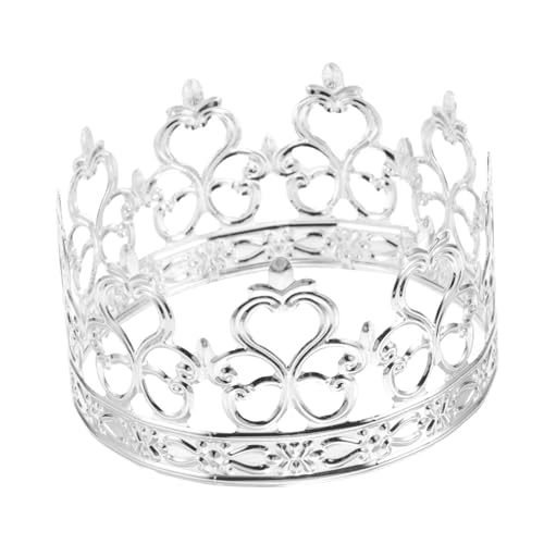 Mikikit Kronenkuchen Dekorieren Cupcake -topper Kronenschmuck Glitzernde Königinkrone Aus Metall Kleine -prinzessin-krone Krone Für Kuchen Mini-kronen-kuchenaufsatz Eisenblech Silber Mikikit Kronenkuchen Dekorieren Cupcake -topper Kronenschmuck Glitzernde Königinkrone Aus Metall Kleine -prinzessin-krone Krone Für Kuchen Mini-kronen-kuchenaufsatz Eisenblech Silber von Mikikit